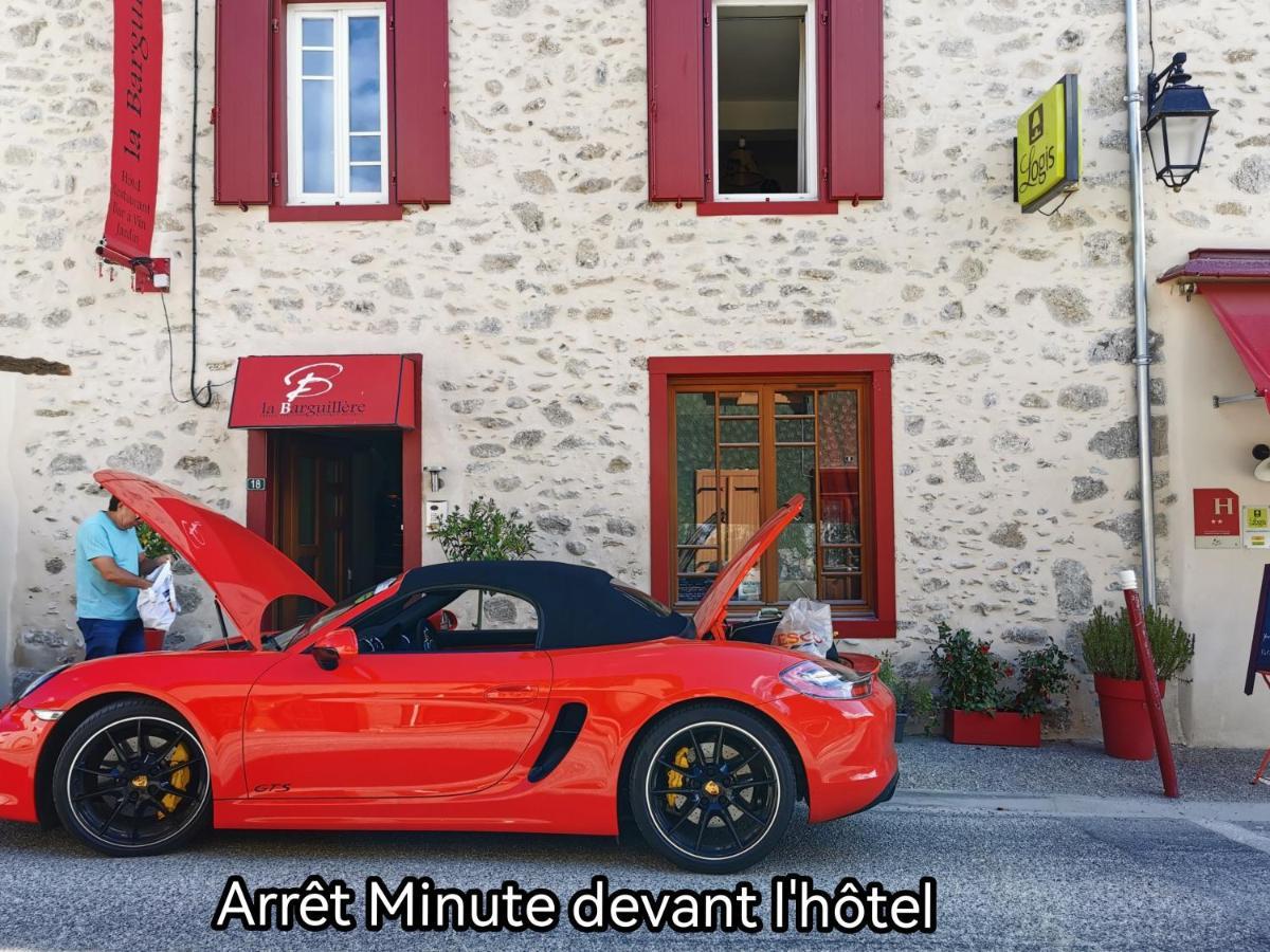 Logis Hotel Restaurant La Barguillere Saint-Pierre-de-Riviere ภายนอก รูปภาพ