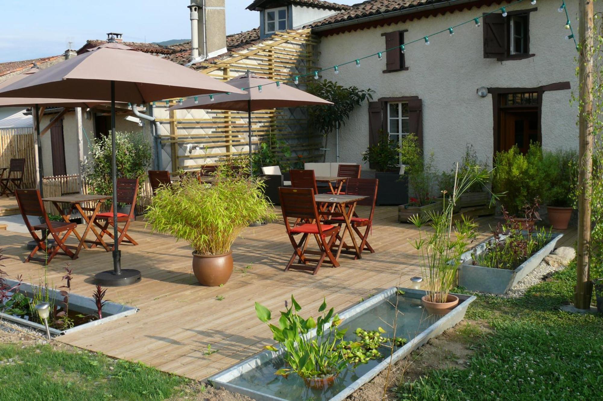 Logis Hotel Restaurant La Barguillere Saint-Pierre-de-Riviere ภายนอก รูปภาพ